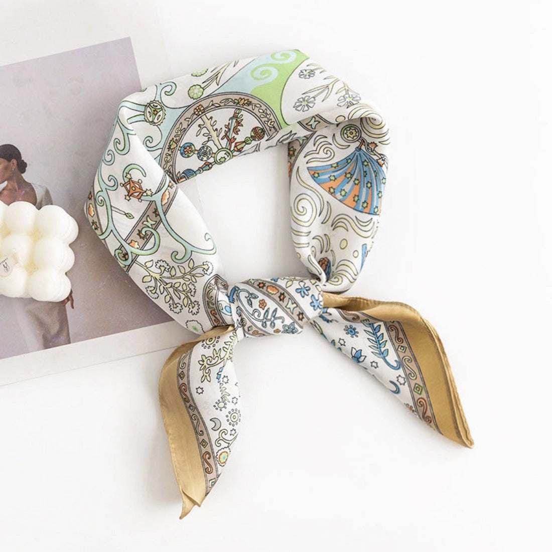 Vintage Pattern Scarf