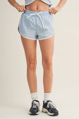 Lace Trim Running Shorts