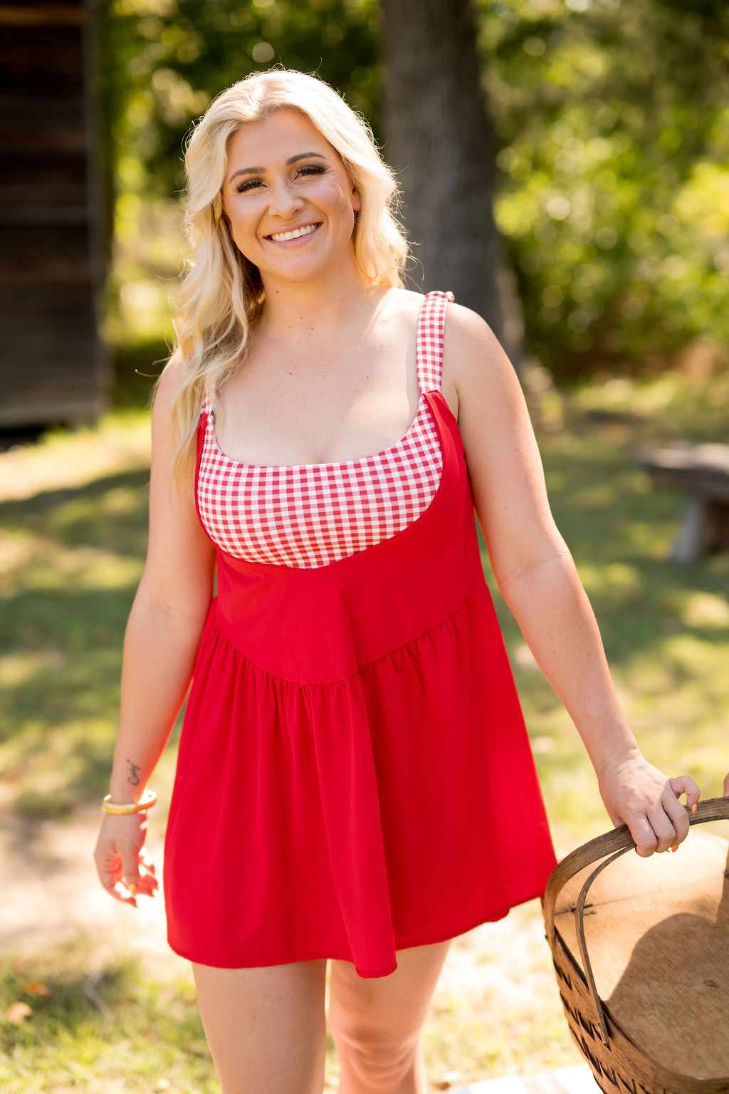 Double Layered Gingham