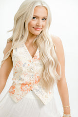 Scarlett Floral Vest
