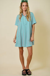 Shirt Swing Dress