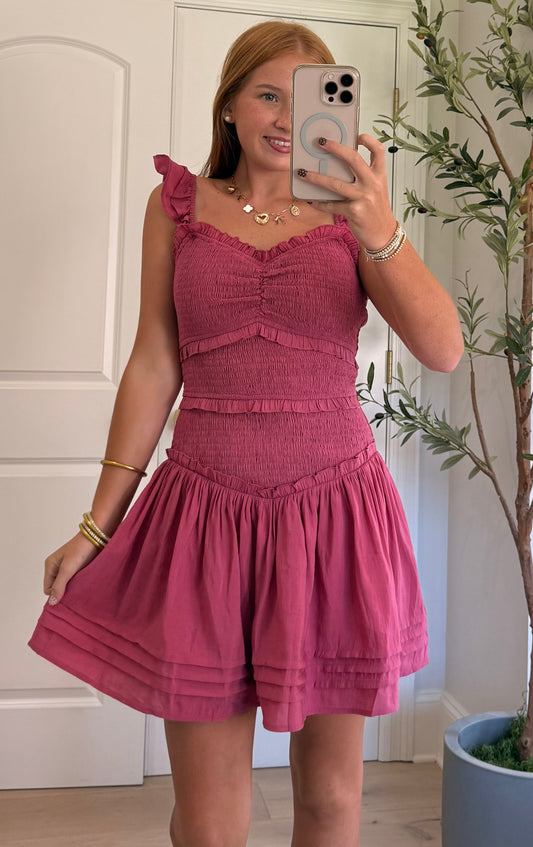 Layla Smocked Bodice Dress