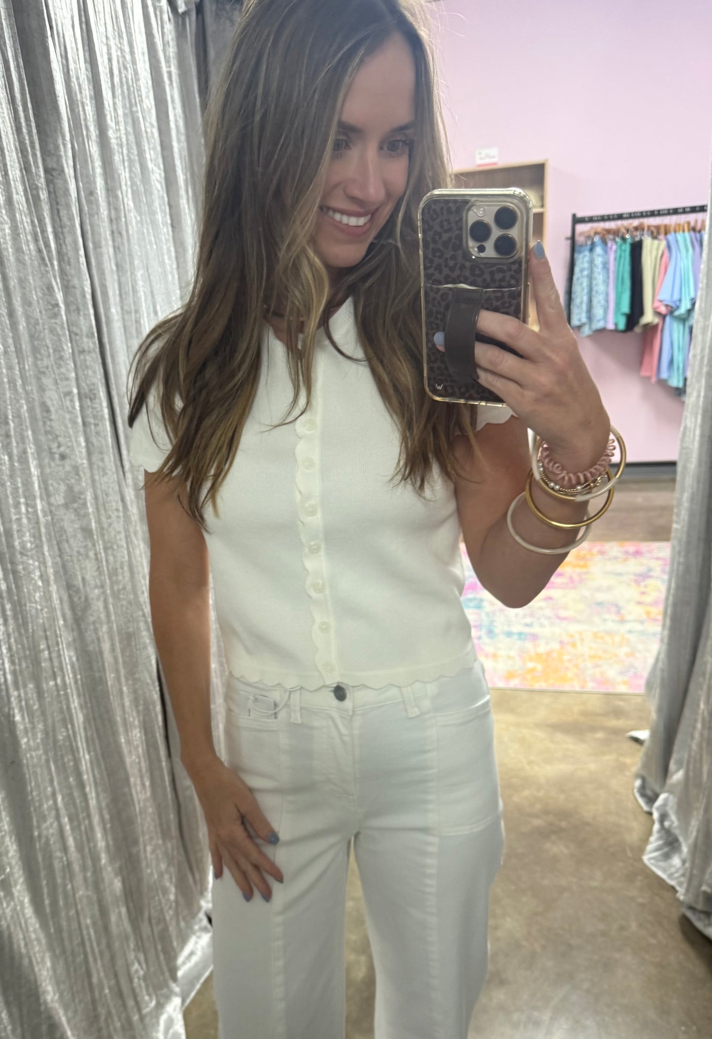 Olivia Short Sleeve Cardigan