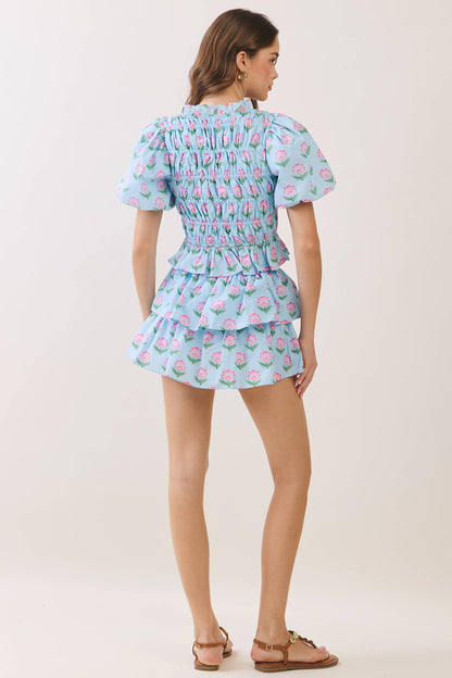 Shelby Tiered Mini Skirt