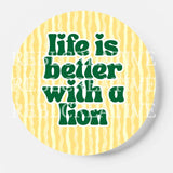 Better With - Lion - Game Day Button