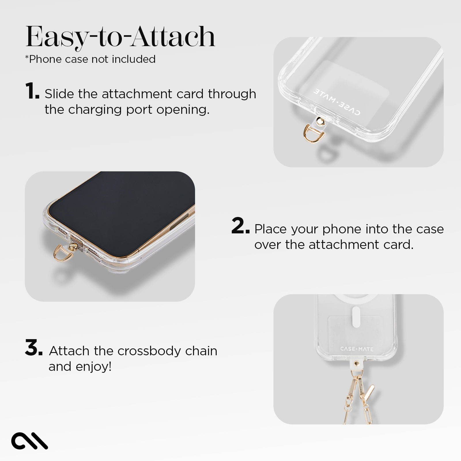 Gold Chain Phone Crossbody
