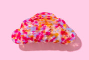 Claw Hair Clip - Large - Colorful Scallop