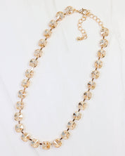 Radcliffe Rhinestone Necklace Champagne