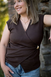 Sleeveless Knit Top