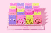 Hoop Earrings - Large - Gold-Plated - Terry