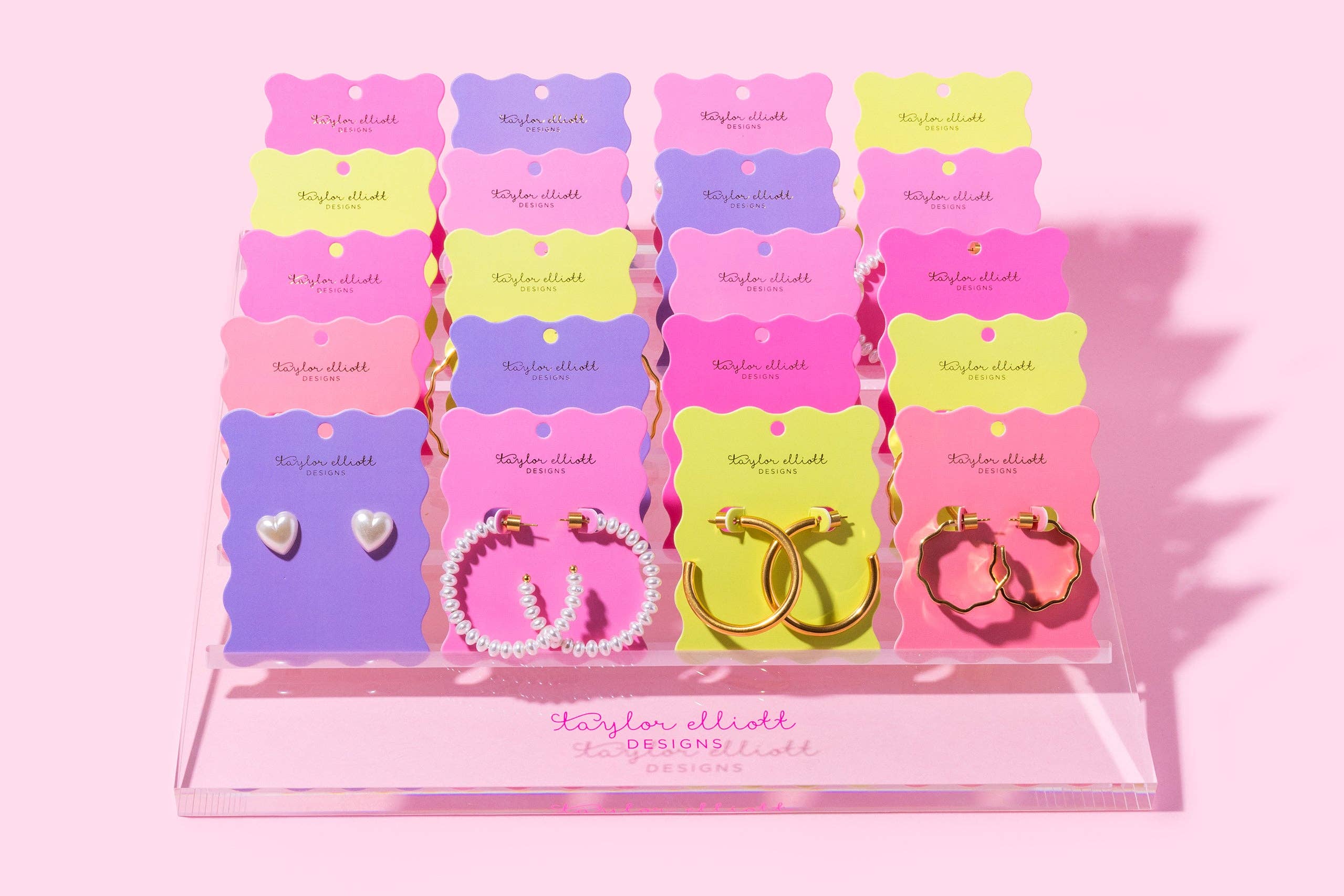 Hoop Earrings - Large - Gold-Plated - Terry