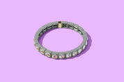 Enamel Stretch Bracelet - Small Gems - Zoe - Assorted Colors