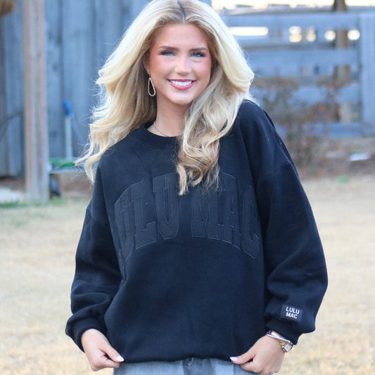 Lulu Black Sweatshirt