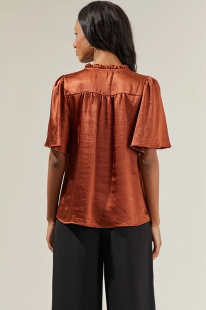 Payson Satin Blouse