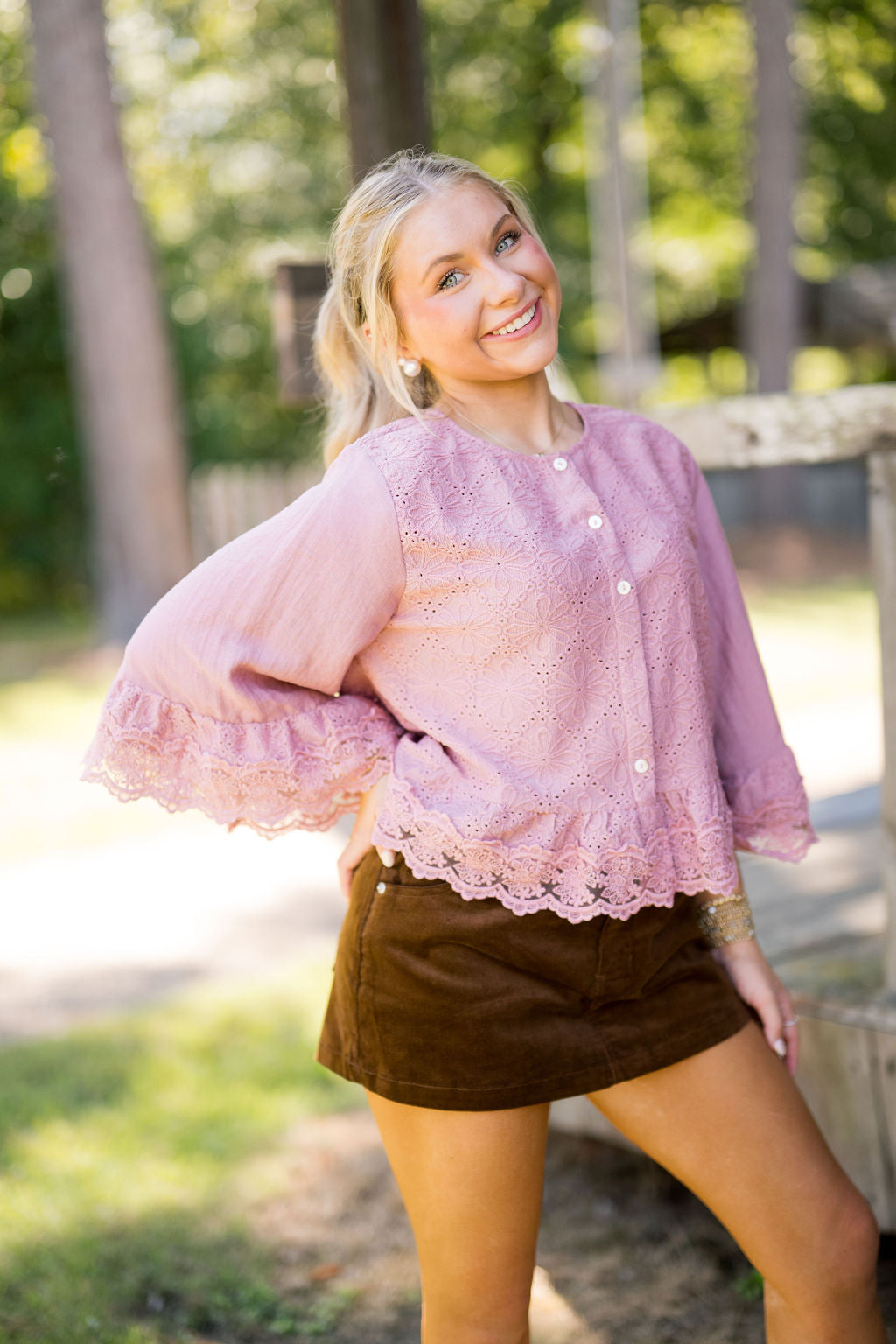 Peplum Blouse