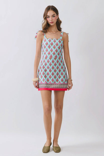 Floral Elevated Active Dress (built in shorts)