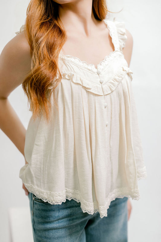 Miranda Lace Top