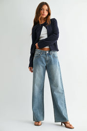 Joey Non-Stretch Baggy Wide Leg