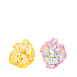 Layered Ruffle Scrunchie Set, Royal Zoo/Lilly Garden Home