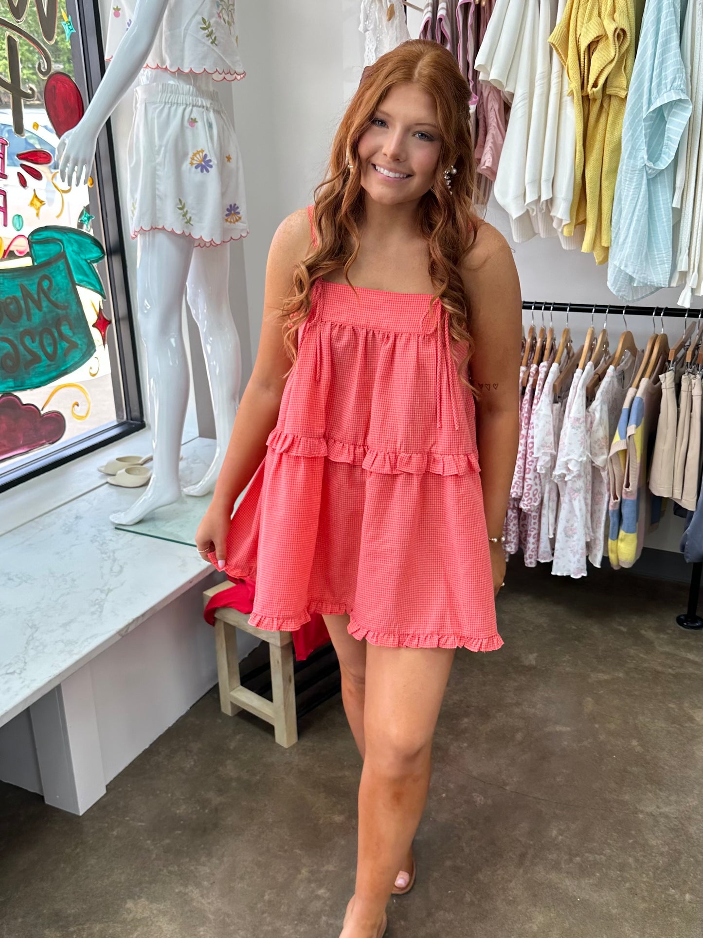 Amie Ruffle Tunic
