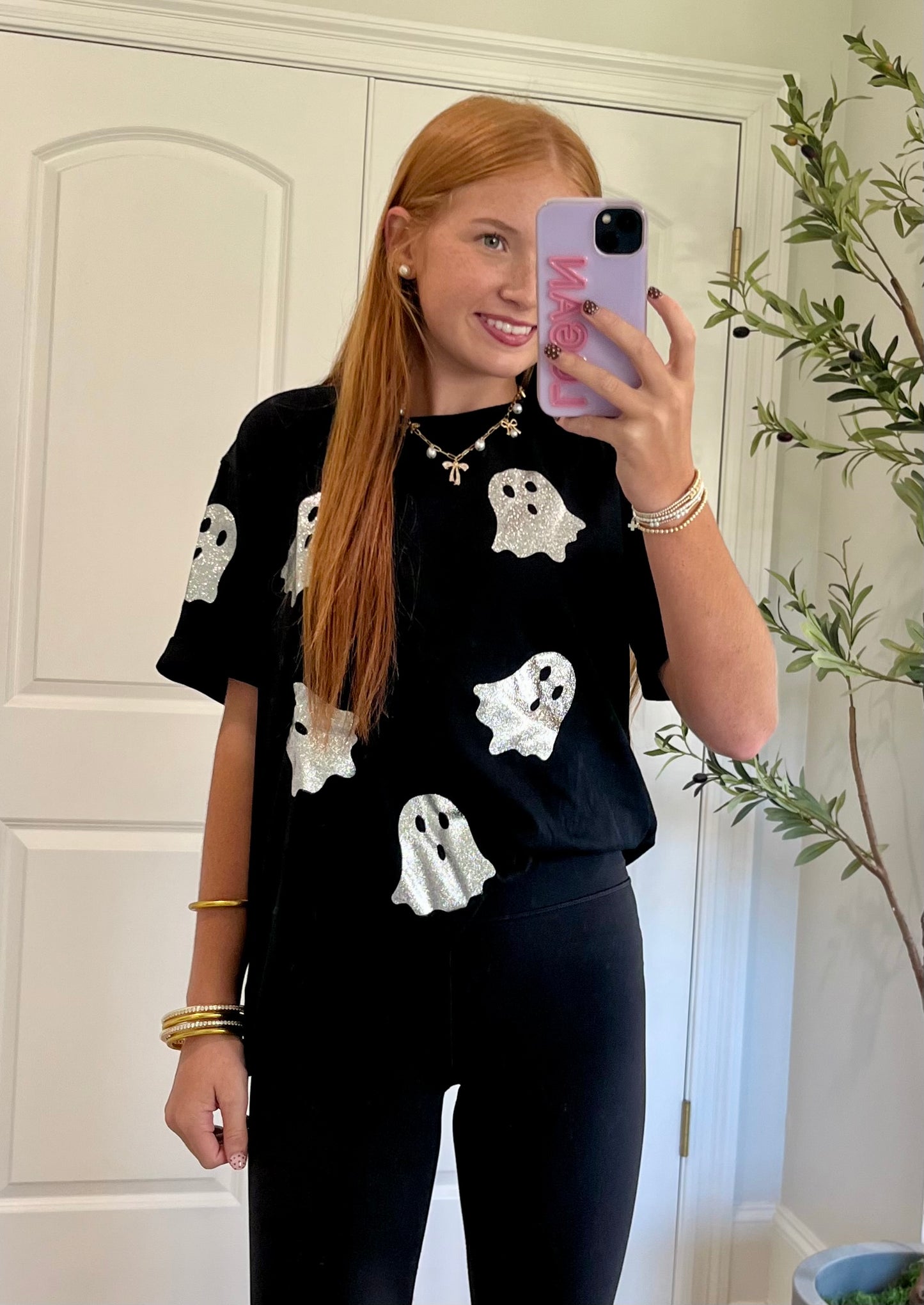Glitter Ghost T-Shirt