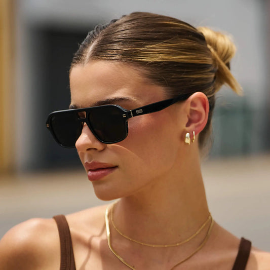 EMBER  DOUBLE BRIDGE AVIATOR SUNGLASSES