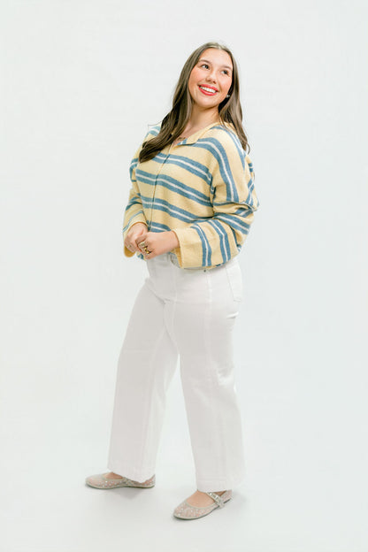 Jesse Striped Cardigan