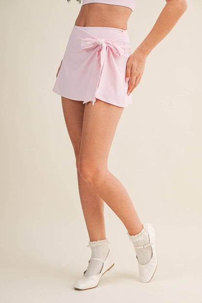 Kelsie Wrap Tie Skort