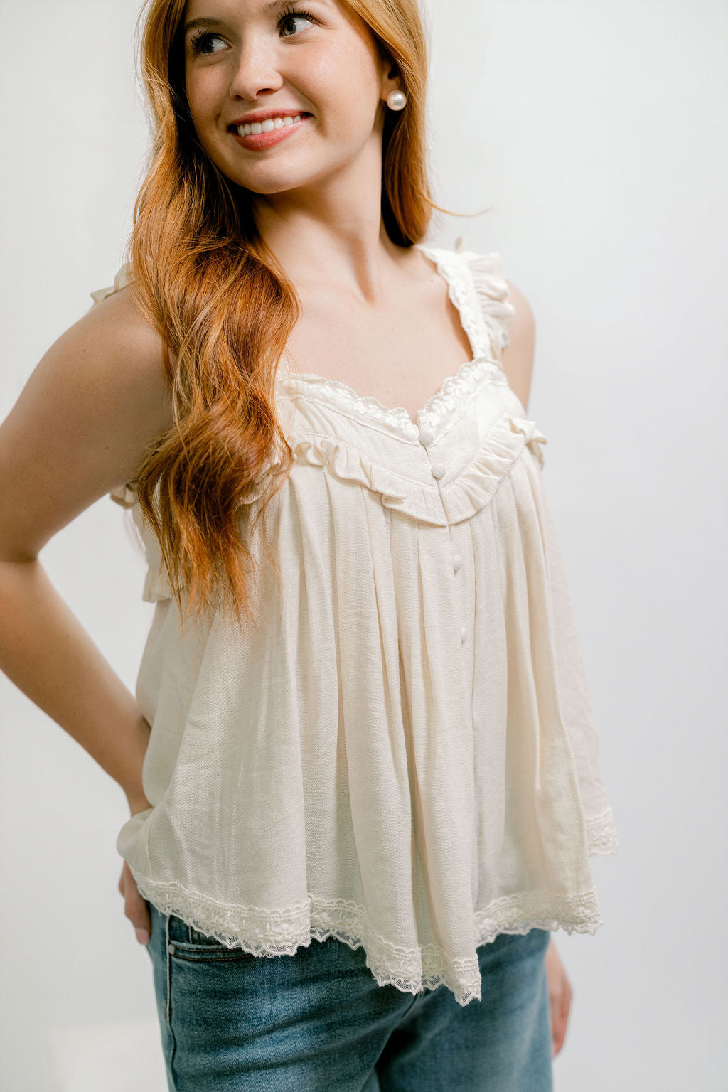 Miranda Lace Top