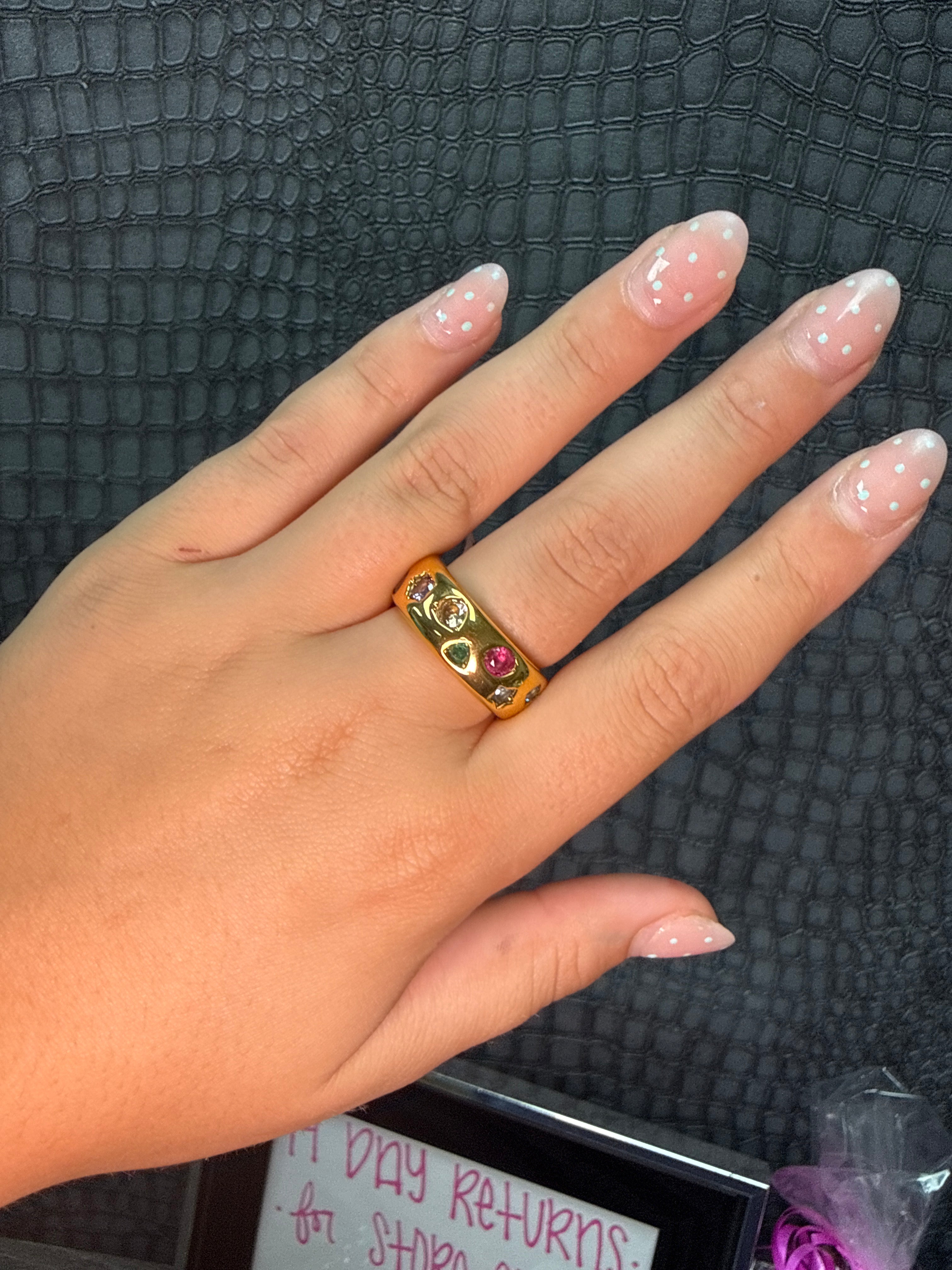Rowan CZ Dome Ring