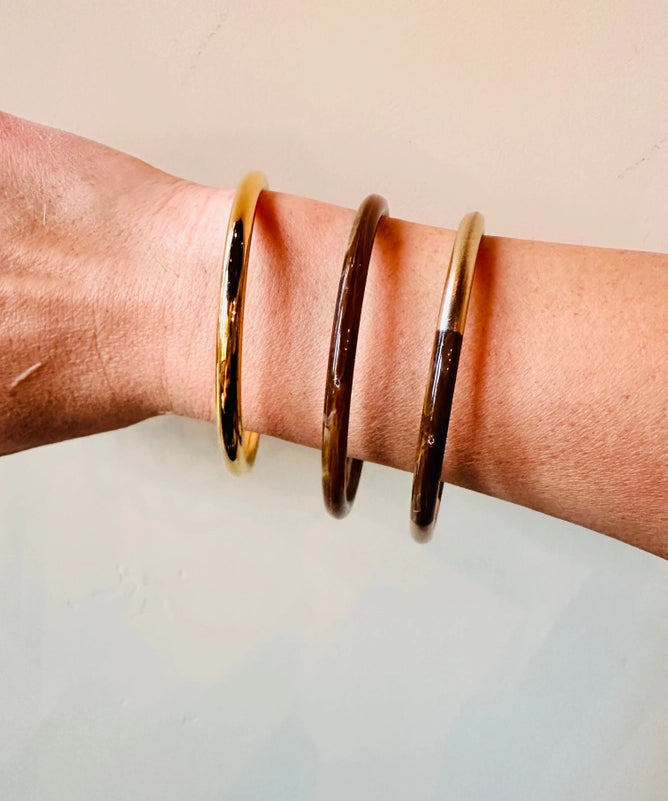 Billie Resin Bracelet Set- 3