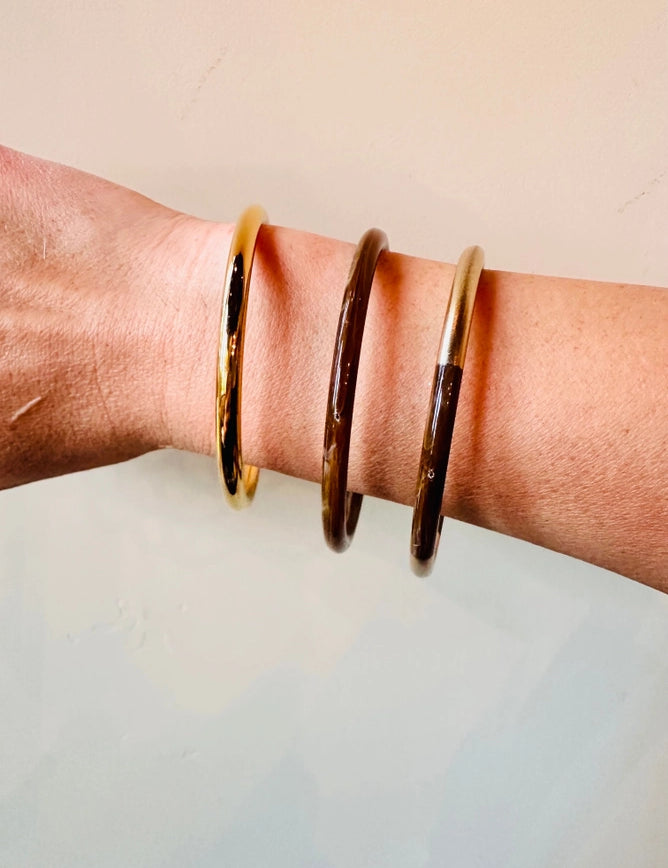 Billie Resin Bracelet Set- 3