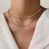 Double Layer Necklacke