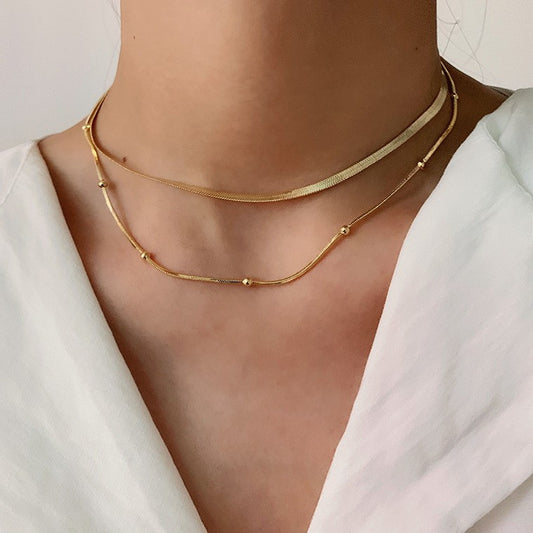 Double Layer Necklacke
