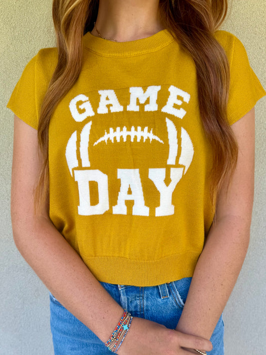 Game Day Cropped Sweater