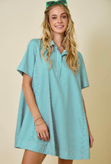 Shirt Swing Dress