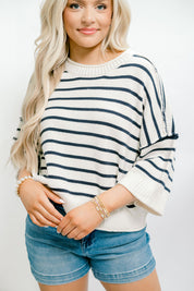 Stripe Edge Sweater
