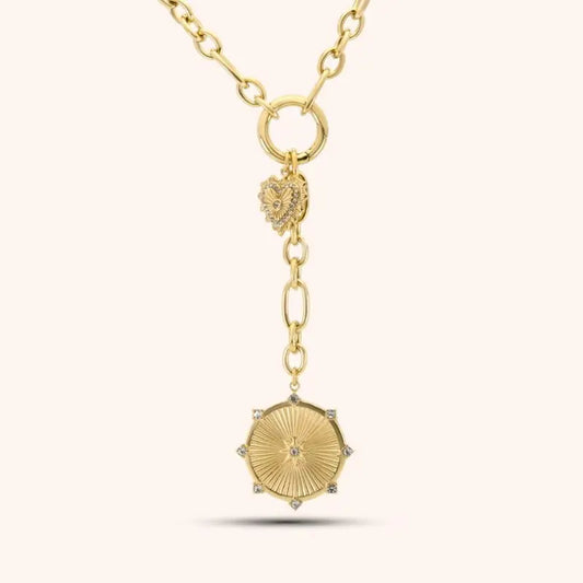 Heart & Circle Pendant