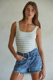 Knit Seamless Ribbed Bodysuit
