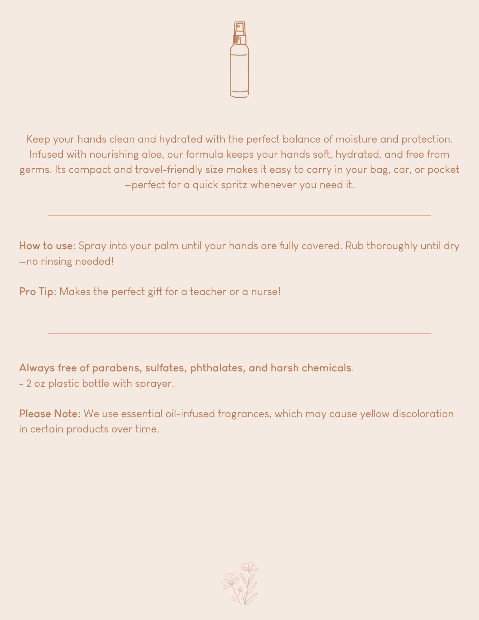 Salted Sunset Hand Sanitizer