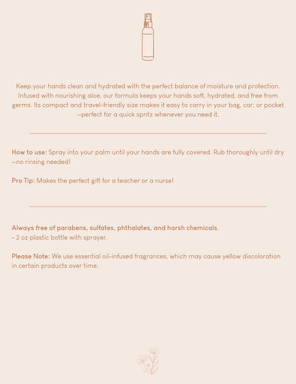 Salted Sunset Hand Sanitizer