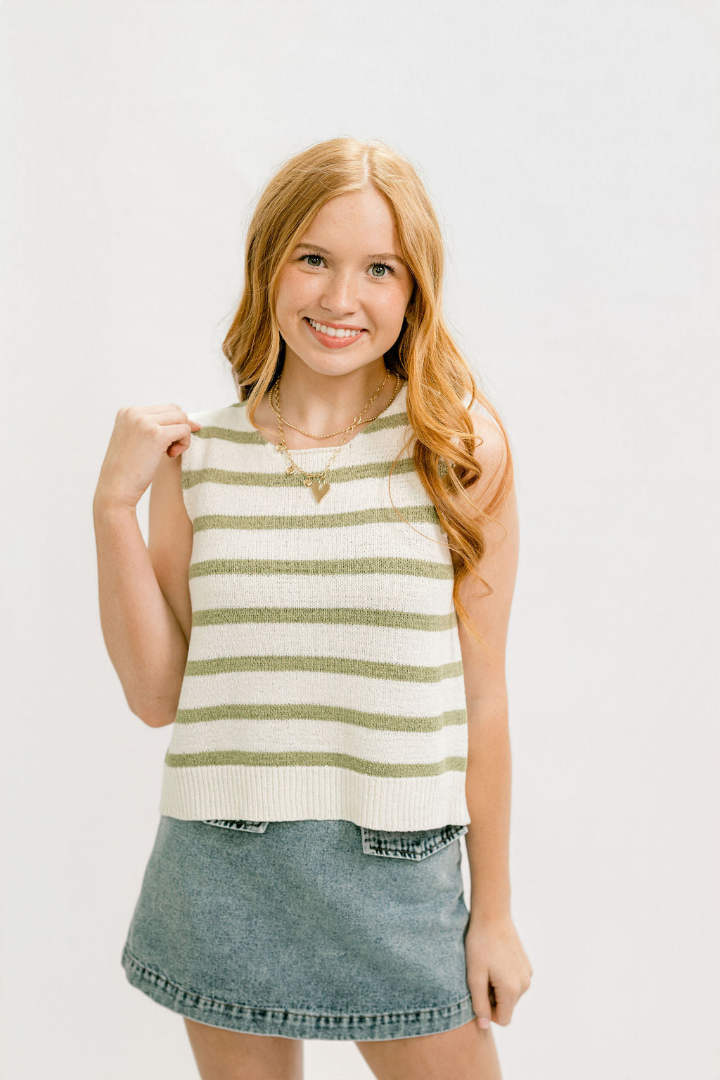 Sia Sleeveless Sweater