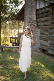Crinkle Bubble Maxi Set