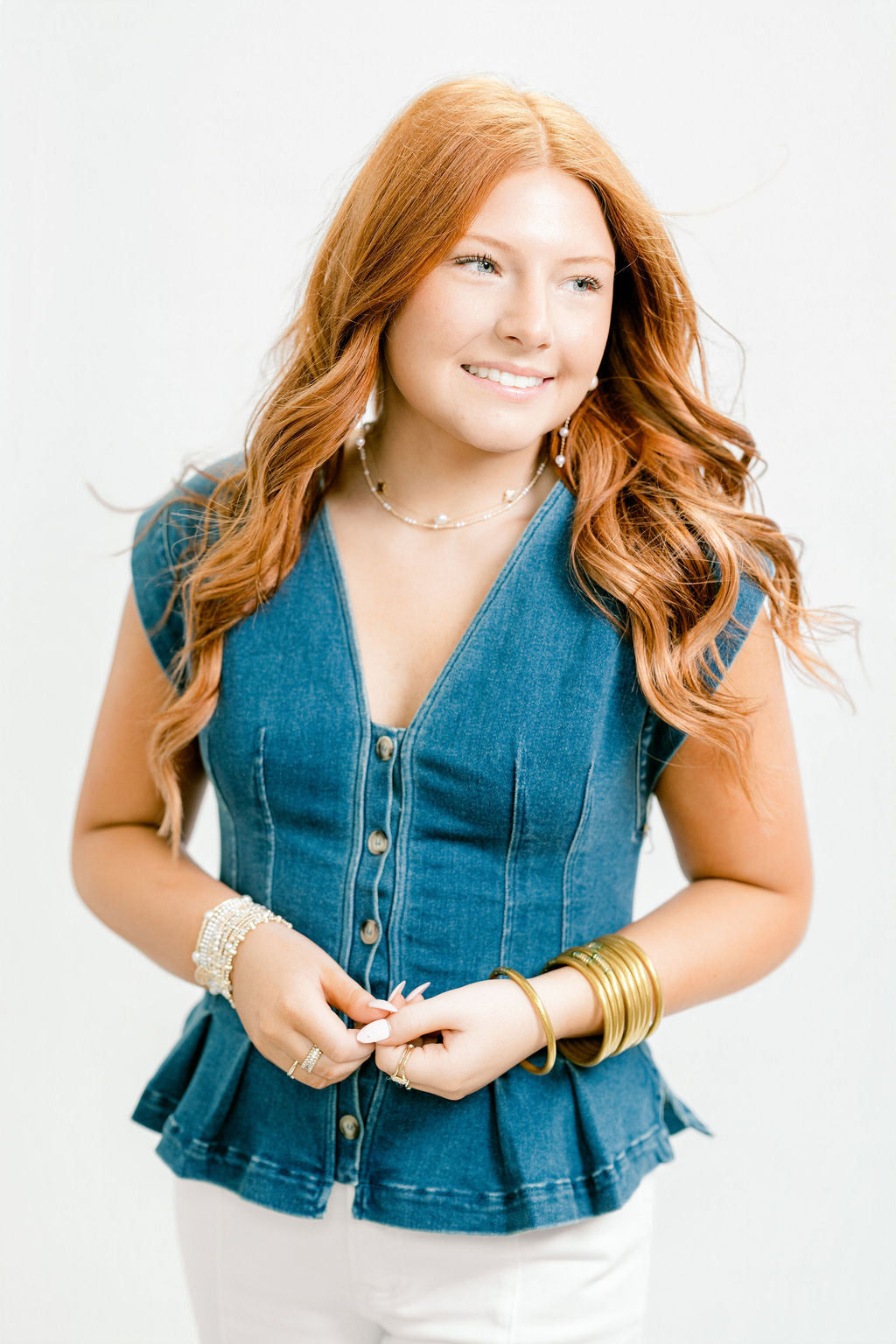 Bailey Denim Top