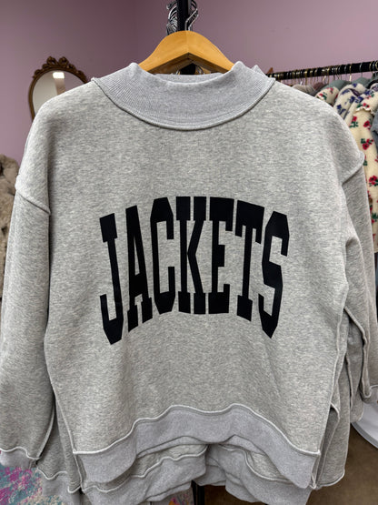 School Mock Neck Sweathshirts