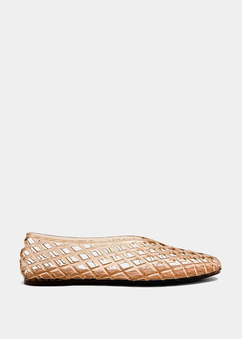 Alana Woven Jelly Flats