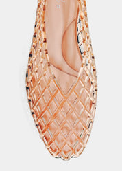 Alana Woven Jelly Flats