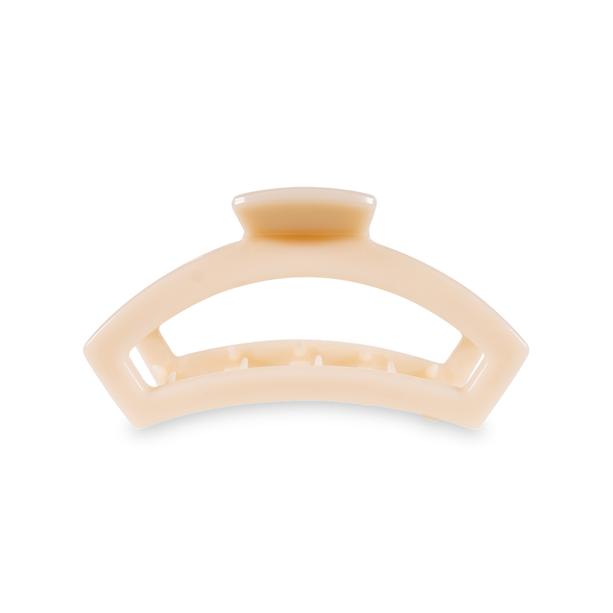 Open Almond Beige Hair Clip