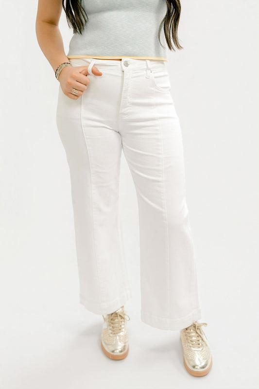 Ginny Cropped Wide Pants