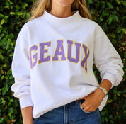 GEAUX Mockneck Sweatshirt